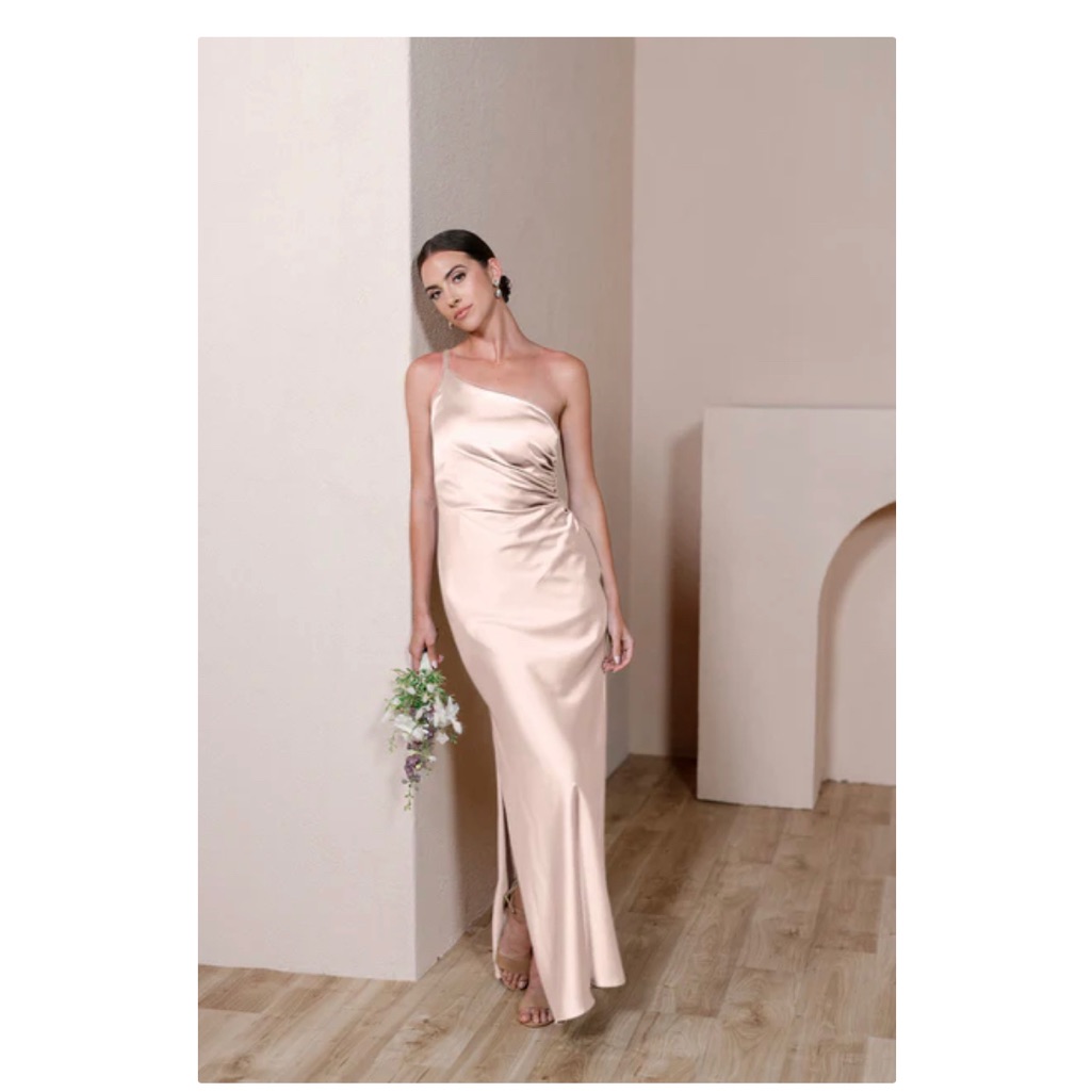 Revelry Blush Jade Dress - Petite